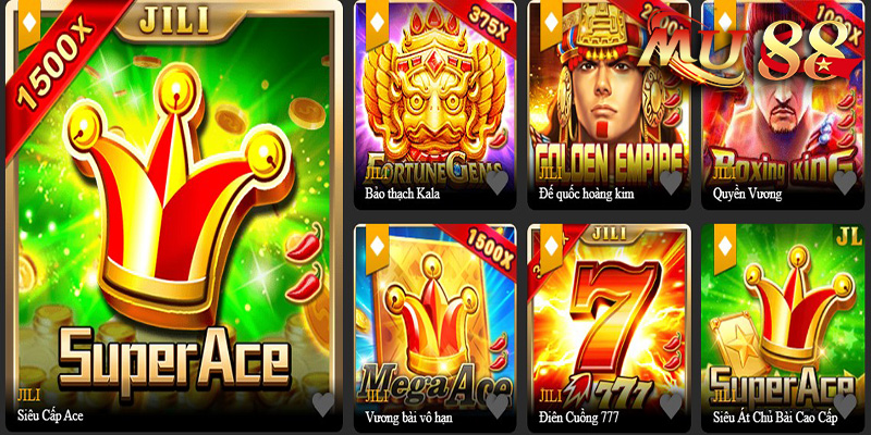 Khám phá thế giới game slots MU88 - Vô vàn lựa chọn hấp dẫn